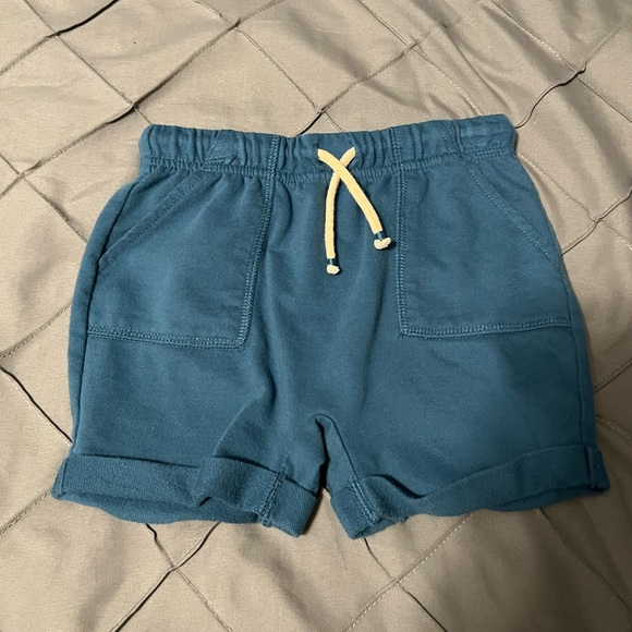 Okie dokie brand dark teal green shorts boys size 2T. - Picture 1 of 3
